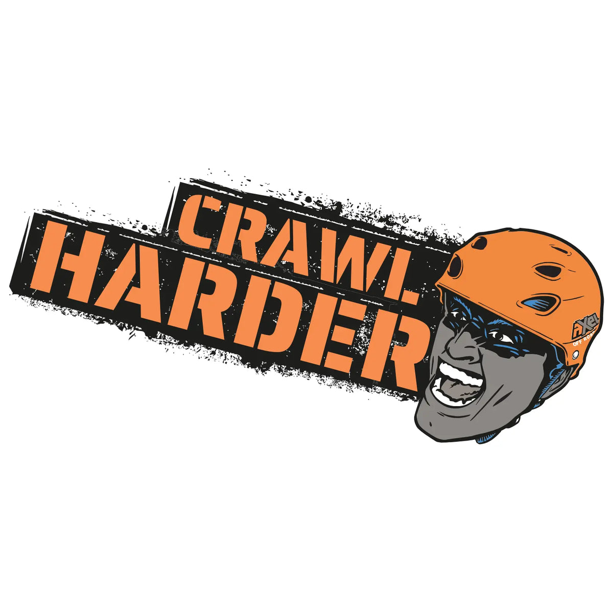 crawl harder off road sticker